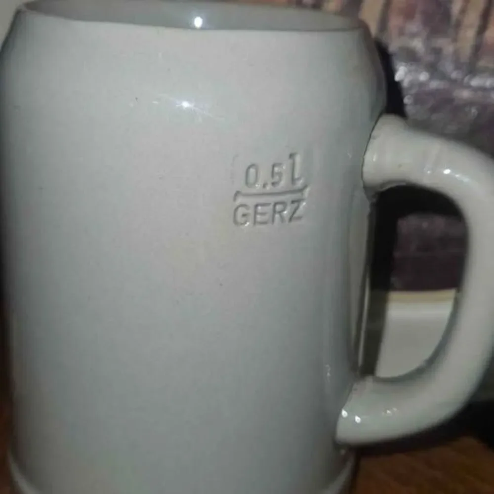 Vintage Schlitz Beer Stoneware Stein by Gerz